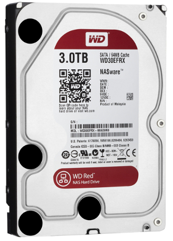 Western Digital dysk HDD WD RED 3TB WD30EFRX SATA III